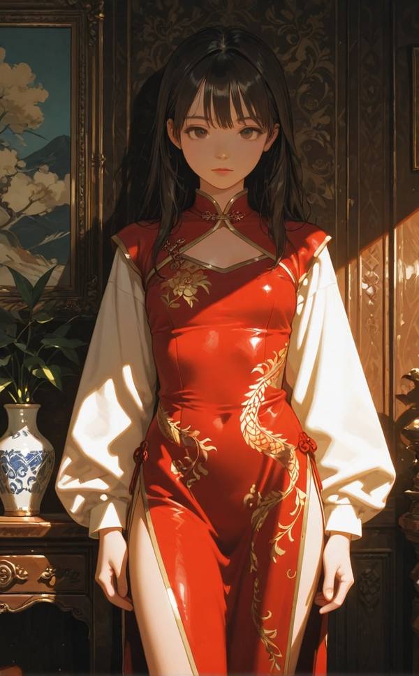 AI-generated image analyzed by PromptLens