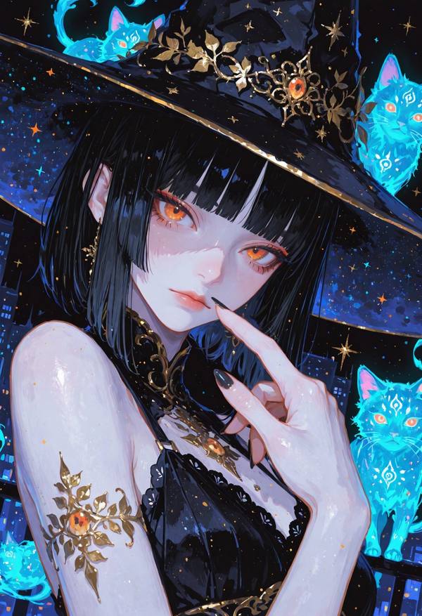 AI-generated image analyzed by PromptLens