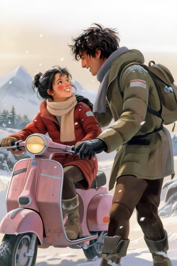 AI-generated image analyzed by PromptLens