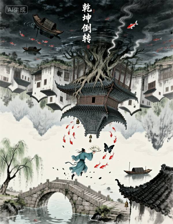 AI-generated image analyzed by PromptLens