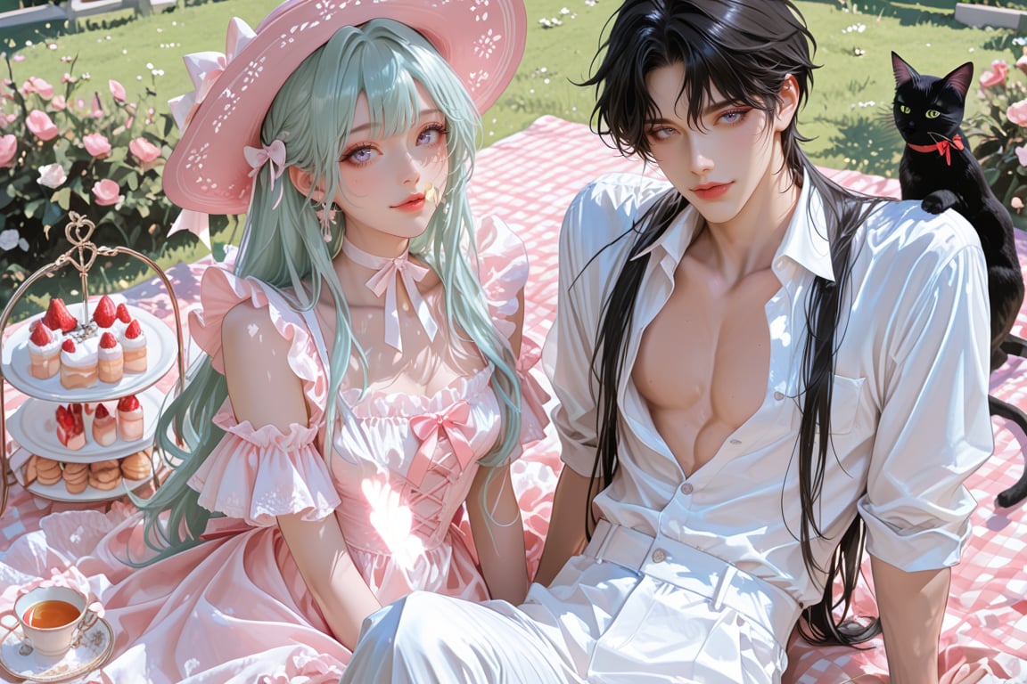 AI-generated image analyzed by PromptLens