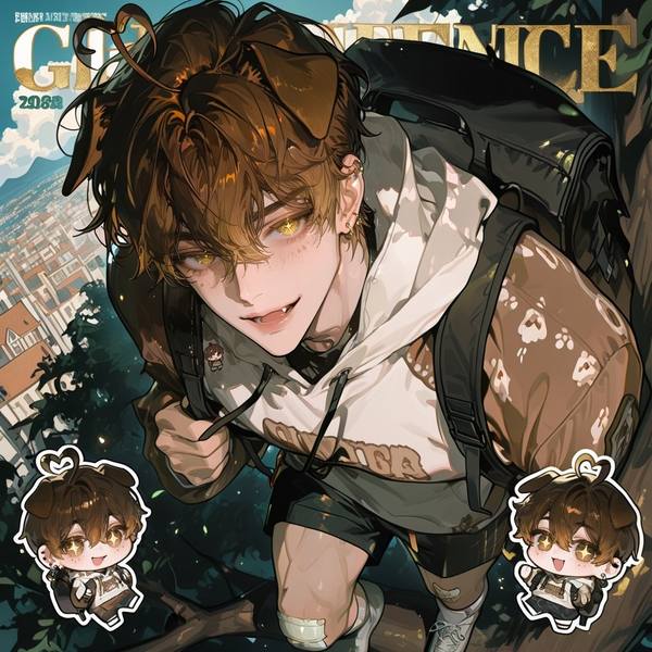 AI-generated image analyzed by PromptLens