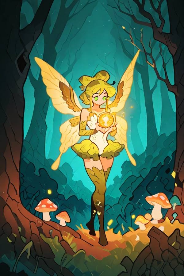 AI-generated image analyzed by PromptLens