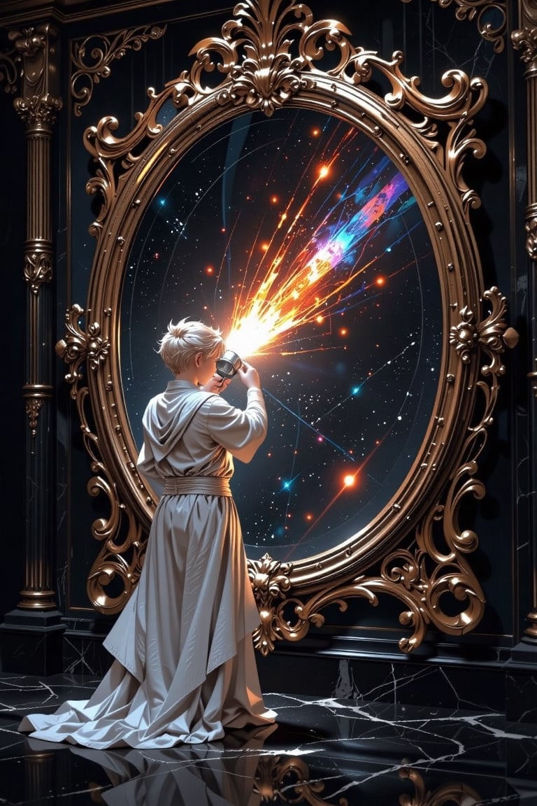 AI-generated image analyzed by PromptLens