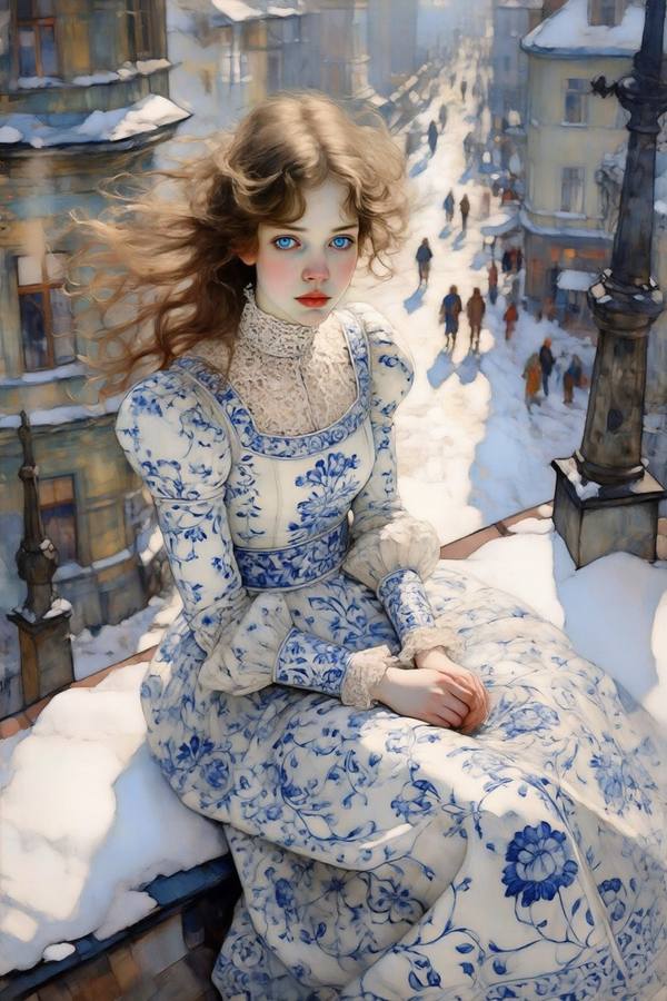 AI-generated image analyzed by PromptLens