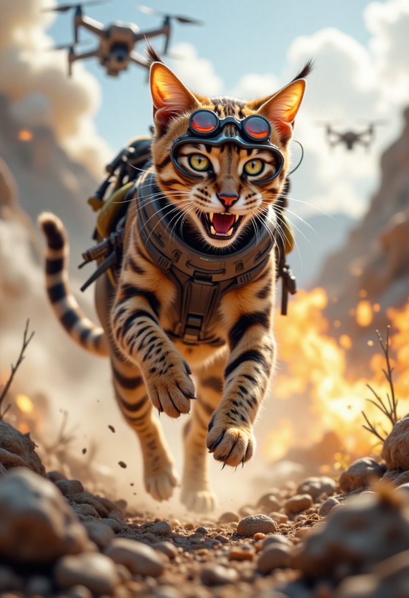 AI-generated image analyzed by PromptLens