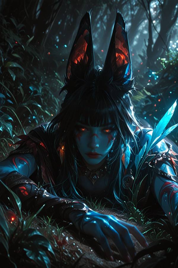 AI-generated image analyzed by PromptLens