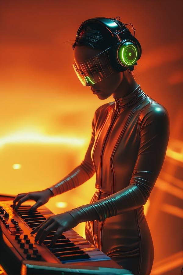 AI-generated image analyzed by PromptLens