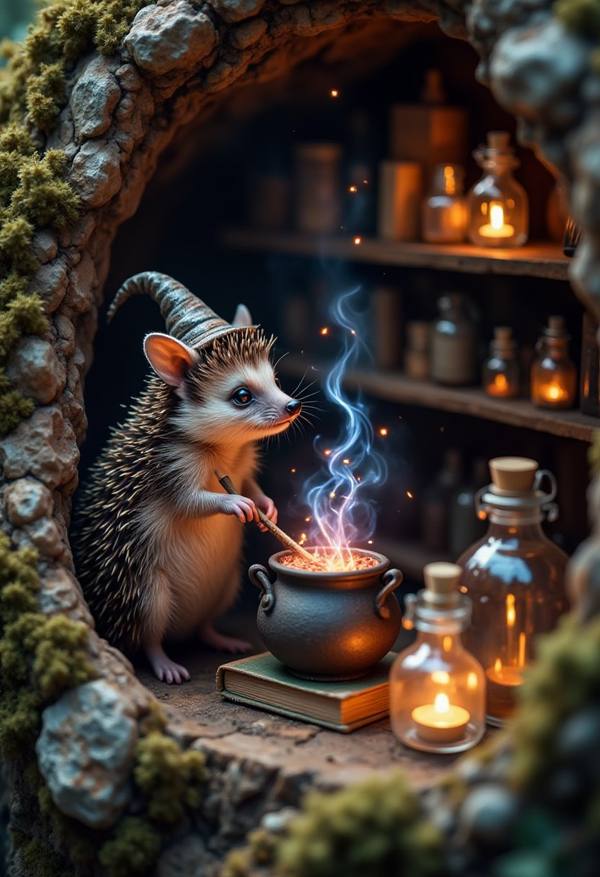 AI-generated image analyzed by PromptLens