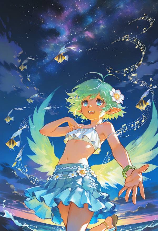 AI-generated image analyzed by PromptLens