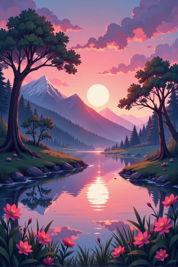 AI-generated image analyzed by PromptLens