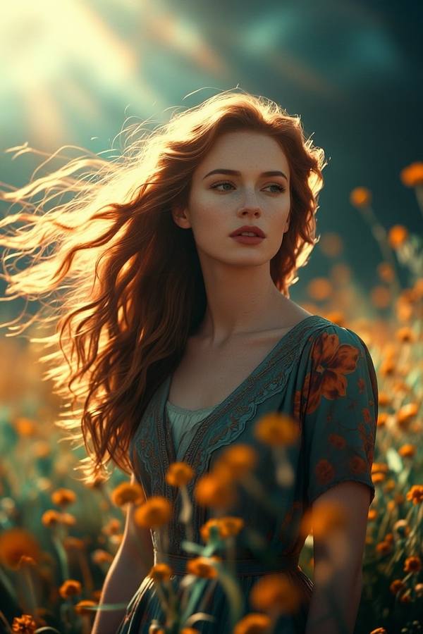 AI-generated image analyzed by PromptLens