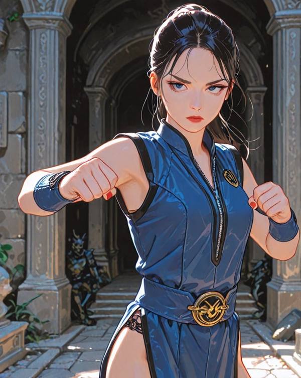 AI-generated image analyzed by PromptLens