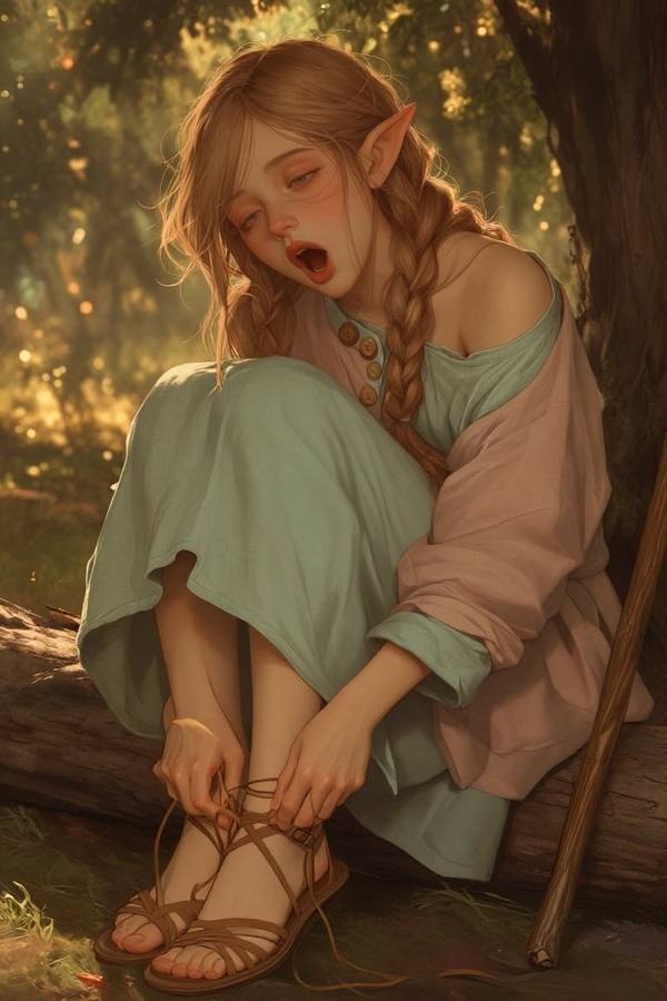 AI-generated image analyzed by PromptLens