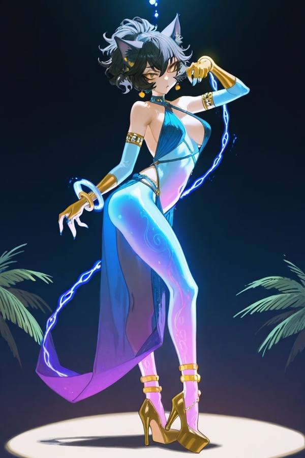 AI-generated image analyzed by PromptLens