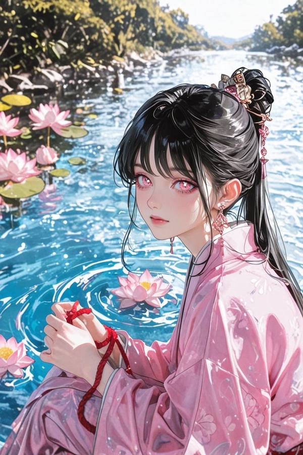 AI-generated image analyzed by PromptLens