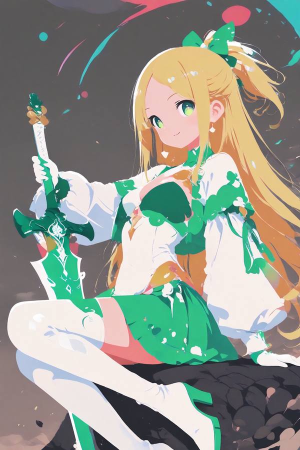 AI-generated image analyzed by PromptLens