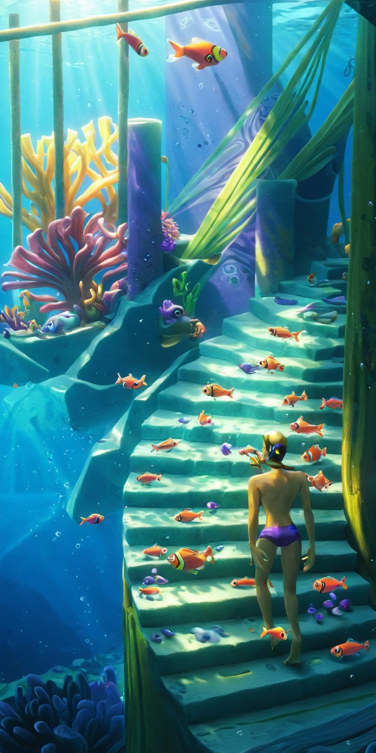 AI-generated image analyzed by PromptLens