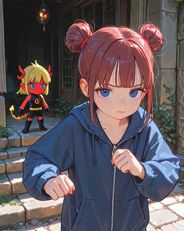 AI-generated image analyzed by PromptLens