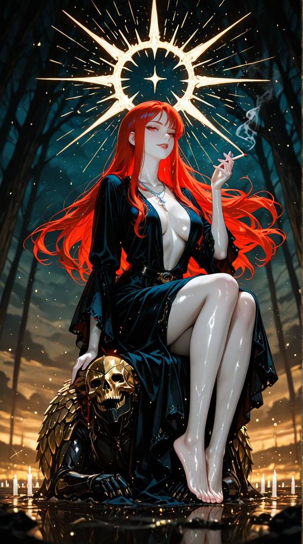 AI-generated image analyzed by PromptLens