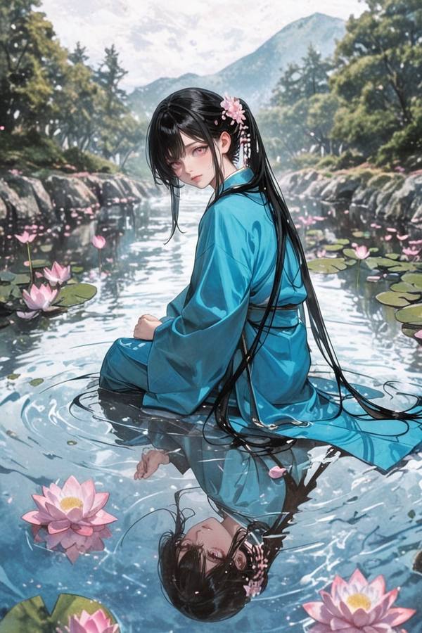 AI-generated image analyzed by PromptLens