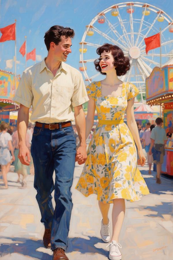 AI-generated image analyzed by PromptLens