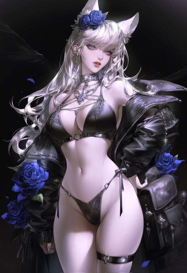 AI-generated image analyzed by PromptLens