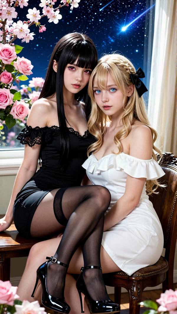 AI-generated image analyzed by PromptLens