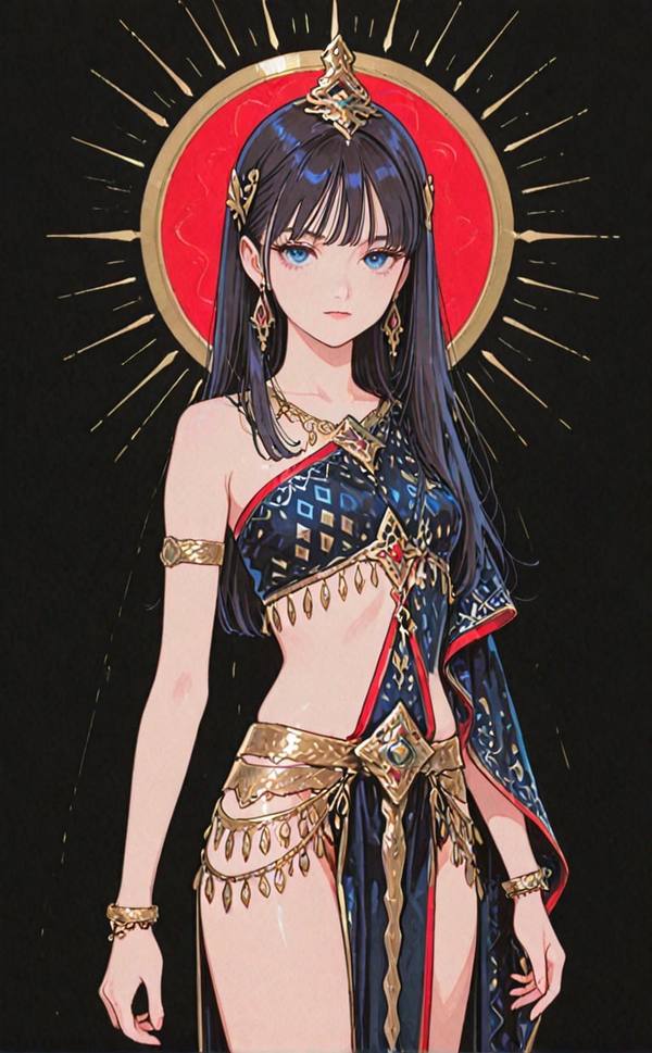 AI-generated image analyzed by PromptLens