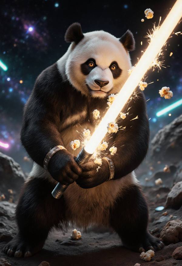 AI-generated image analyzed by PromptLens