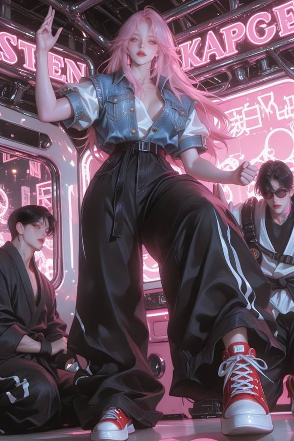 AI-generated image analyzed by PromptLens