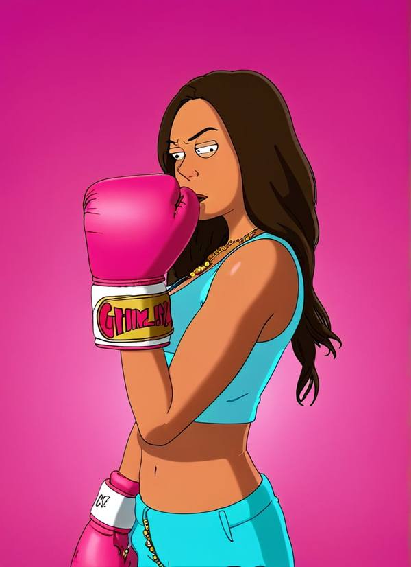 AI-generated image analyzed by PromptLens