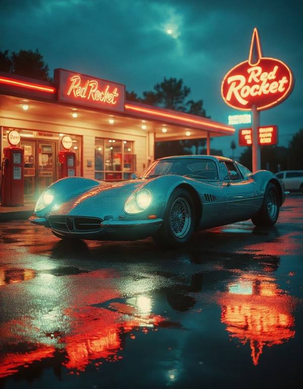 AI-generated image analyzed by PromptLens