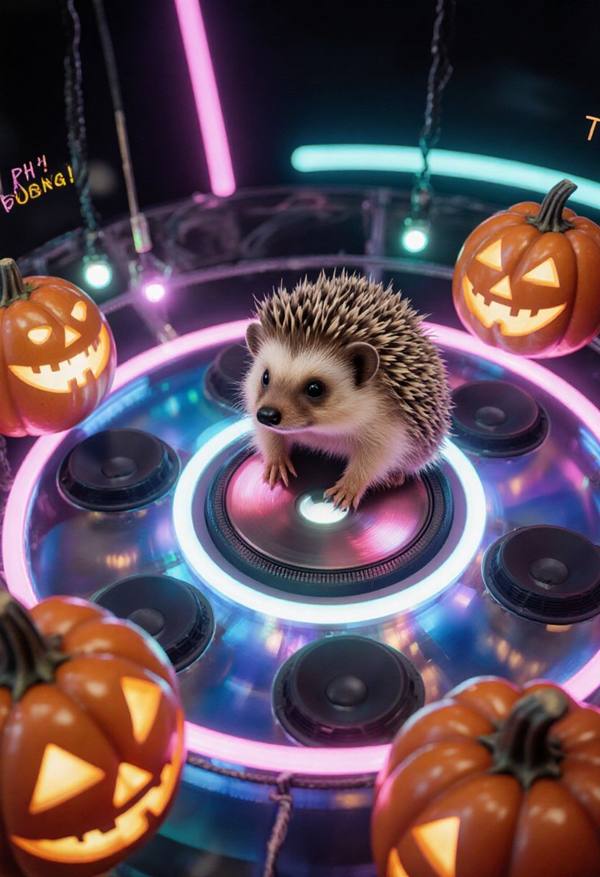 AI-generated image analyzed by PromptLens