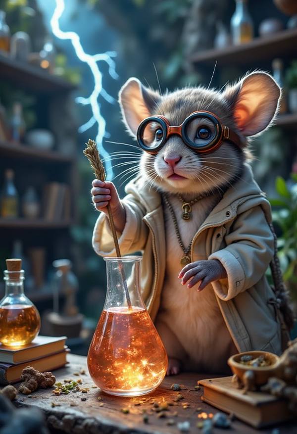 AI-generated image analyzed by PromptLens