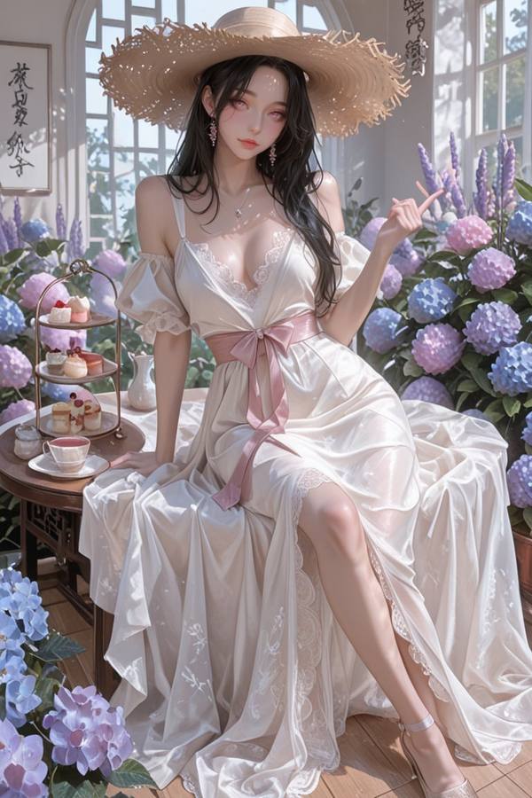 AI-generated image analyzed by PromptLens