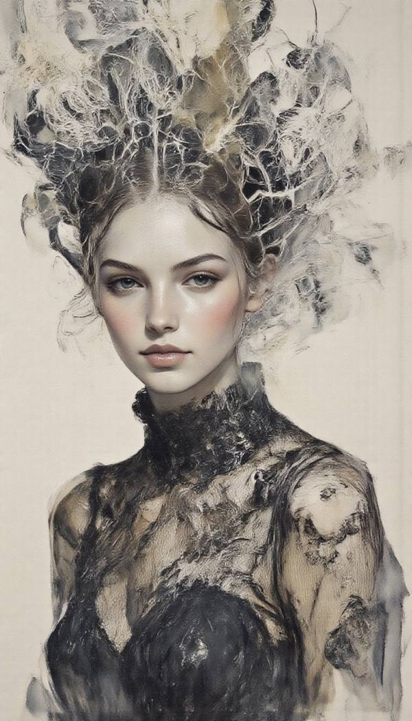 AI-generated image analyzed by PromptLens