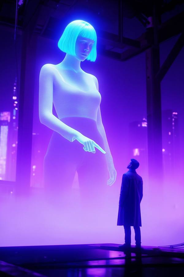 AI-generated image analyzed by PromptLens