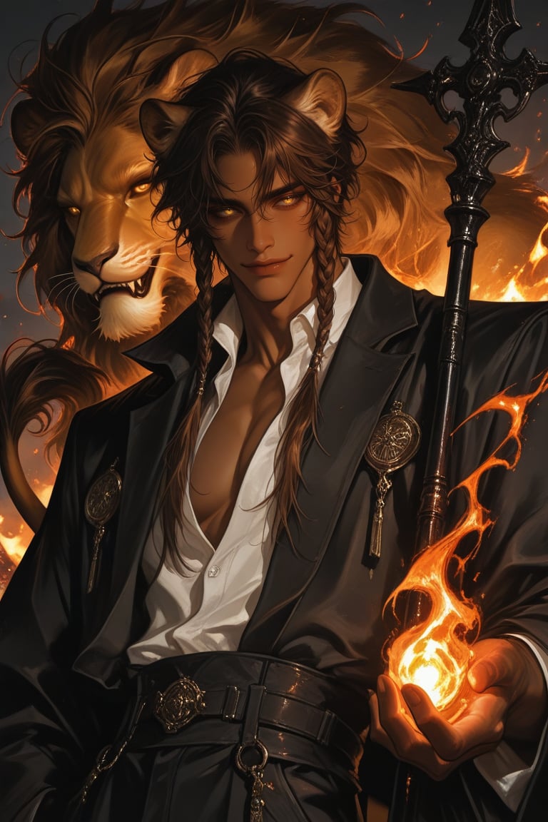 AI-generated image analyzed by PromptLens