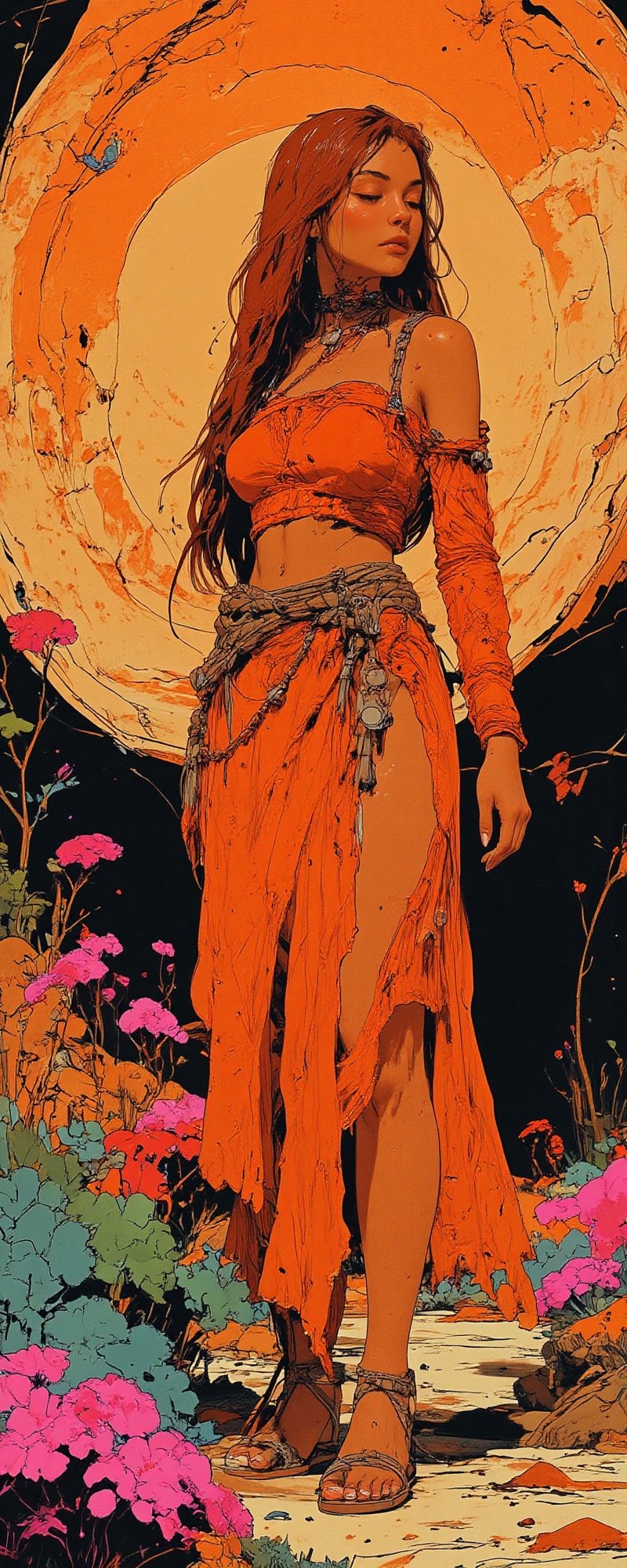 AI-generated image analyzed by PromptLens