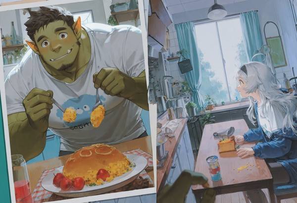 AI-generated image analyzed by PromptLens