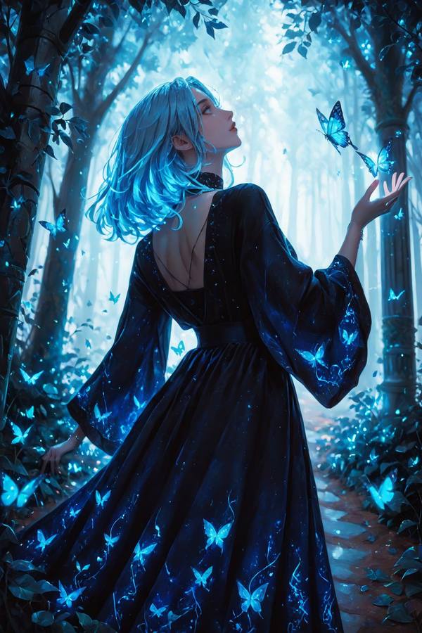 AI-generated image analyzed by PromptLens