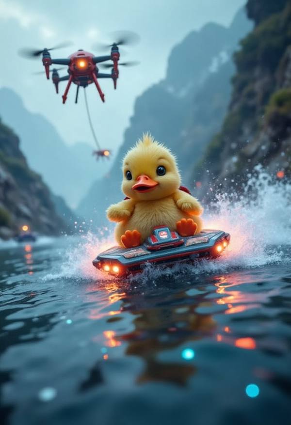 AI-generated image analyzed by PromptLens