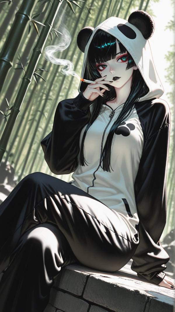 AI-generated image analyzed by PromptLens