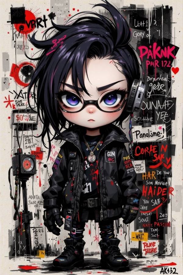 AI-generated image analyzed by PromptLens