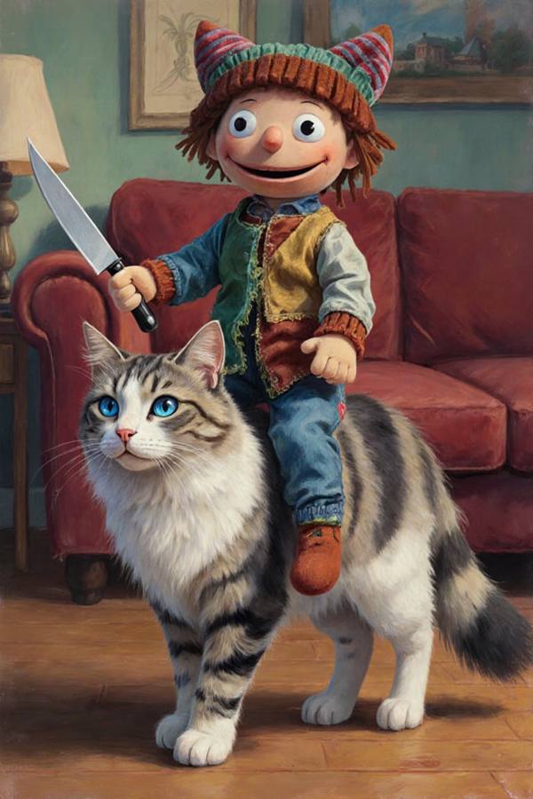 AI-generated image analyzed by PromptLens