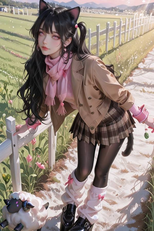 AI-generated image analyzed by PromptLens