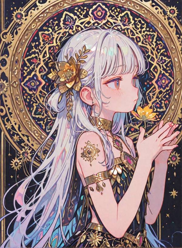 AI-generated image analyzed by PromptLens