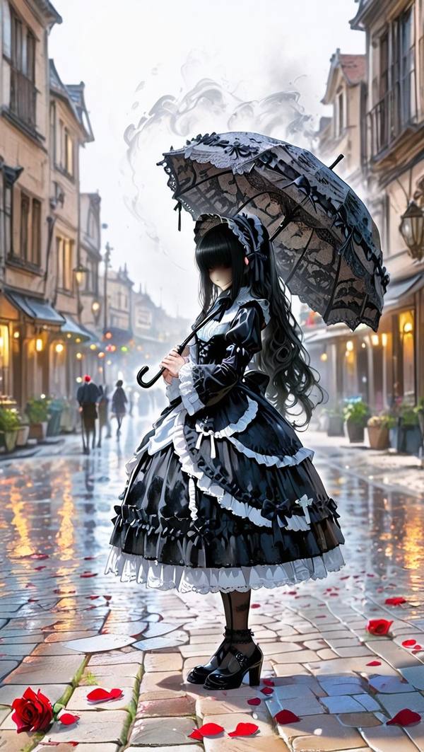 AI-generated image analyzed by PromptLens