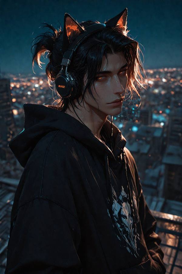 AI-generated image analyzed by PromptLens